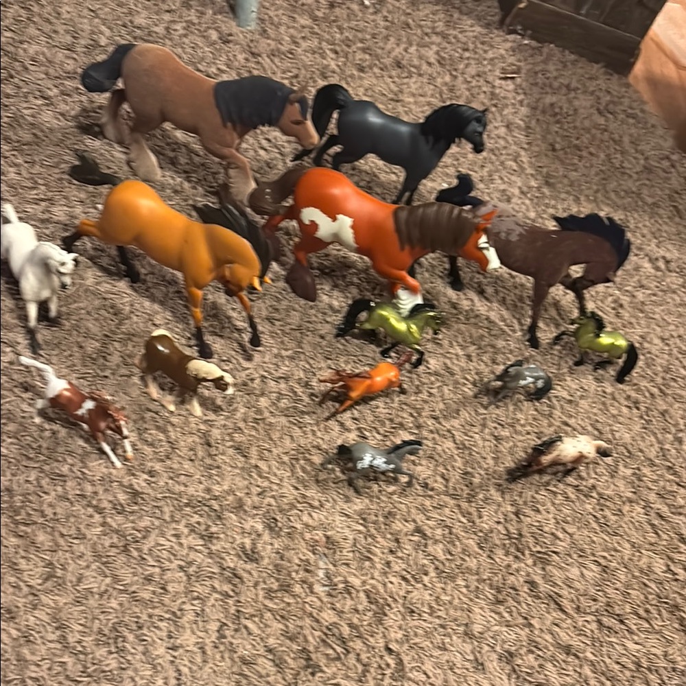 Assorted  Spirit Toy Horses Collection